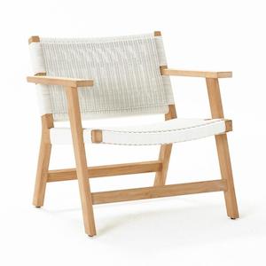 Devon Jackson Outdoor Easy Chair - White