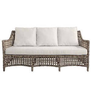 Furniture: Artwood Malaga Outdoor 3 Seater Sofa