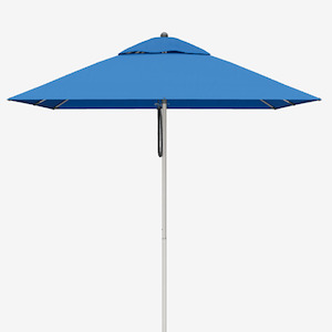 Furniture: Shade7 Venice Outdoor Umbrella - Royal Blue - 2.2m Square