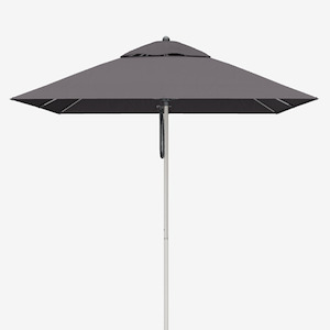 Shade7 Venice Outdoor Umbrella - Charcoal - 2.2m Square