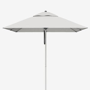 Shade7 Venice Outdoor Umbrella - Off White - 2.2m Square