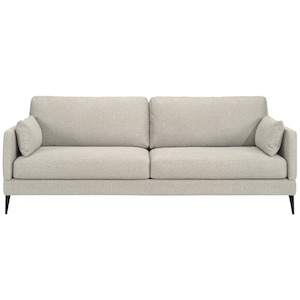 Furniture: Artwood Andorra 3 Seater Sofa - Rave Natural