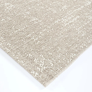 Baya Rattan Outdoor Rug - Whitewash - 160cm x 230cm