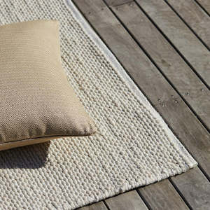 Furniture: Andorra Outdoor Rug - Oatmeal - 200cm x 300cm