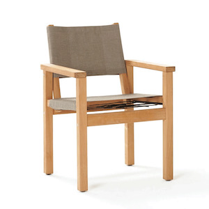 Devon Blake Outdoor Chair - Latte