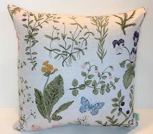 Plants & Butterflies - Cushion Cover - 45cm x 45cm