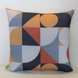 Pillow or cushion: Seemless Geo Orange - Cushion Cover - 50cm x 50cm