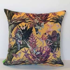 Sunset humming birds - Cushion Cover - 47cm x 47cm