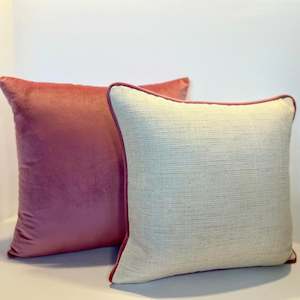 Tierra Pink & Crème Set - Cushion Cover Set