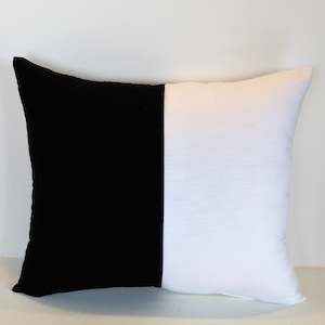 Black & White Detail Contrast - Cushion Cover - 56cm x 48cm