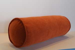 Burnt Orange Sahara - Bolster Cushion Cover - 45cm x 20cm