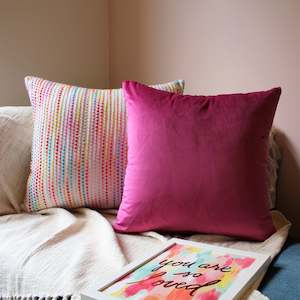 Bubble Rainbow Woven Set - Cushion Cover Set