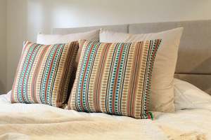 Turquoise & Sand Set - Cushion Bed Set