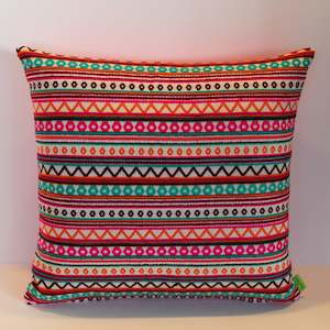 Bright Inca Stripes - Cushion Cover - 45cm x 45cm