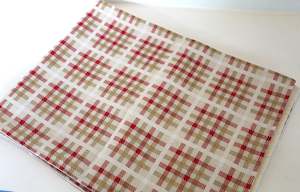 Simple Checker Christmas- Christmas Table Runner