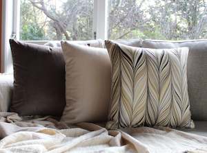 Latte Swirl Set - Cushion Cover Set