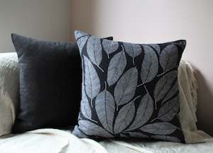 Pillow or cushion: Black Feather Set - Cushion Covers