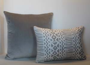 Grey & White Geometric Set - Cushion Set