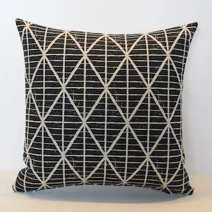 Natural & Black Diamonds - Cushion cover - 45cm x 45cm