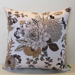 Neutral Floral - Cushion Cover - 45cm x 45cm