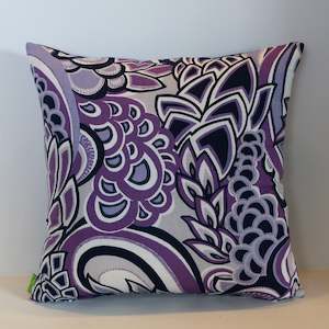 Purple Vines - Cushion Cover- 44cm x44cm