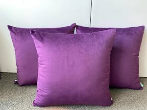 Purple Velvet - Cushion Cover