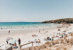 Summer at Tawharanui Beach No.1 photographic print