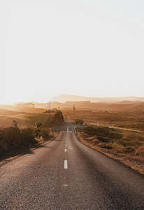 On the road Northland NZ photographic print