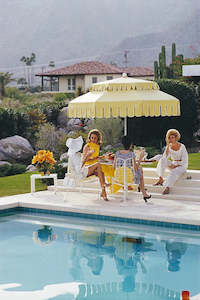 Slim Aarons 'Nelda & Friends' photographic print