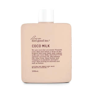 Gift: Feel good moisturiser coconut 200ml