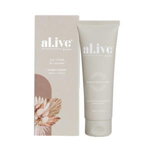 Gift: Al.ive hand cream sea cotton & coconut 80ml