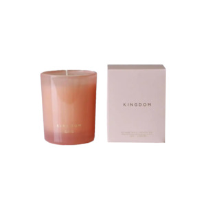 Gift: Kingdom small nude candle lychee & black orchid