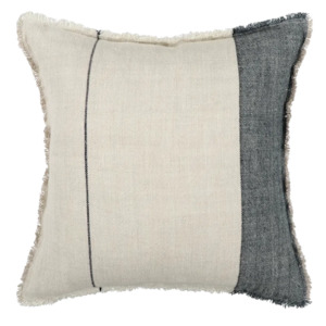 Frankton linen cushion cover cloudburst 50cm