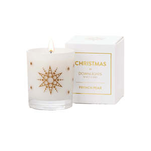 Gift: Downlights xmas candle french pear