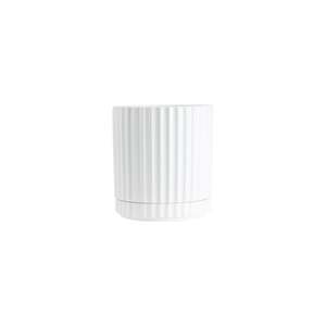 Athens planter medium white