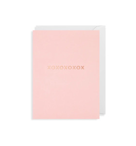 Gift: XOXOXO mini card