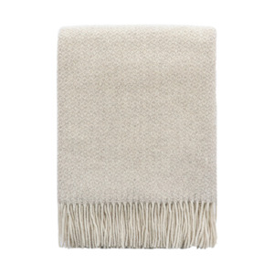 Littano merino blend throw oatmeal 130 x 180cm