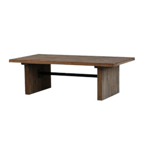 Reclaimed oak coffee table 140cm