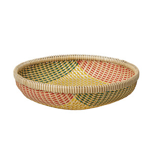 Gift: Coloured Thao woven basket 35cm