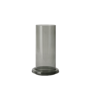 Cascade hurricane lamp smoke large