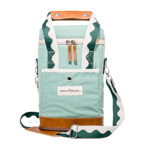 Wine cooler bag riviera green