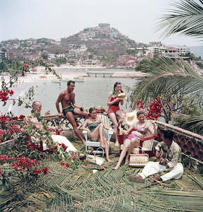 Slim Aarons 'Acapulco Afternoon' framed print