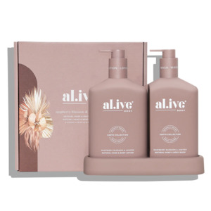 Al.ive wash + lotion duo raspberry blossom & juniper 500ml