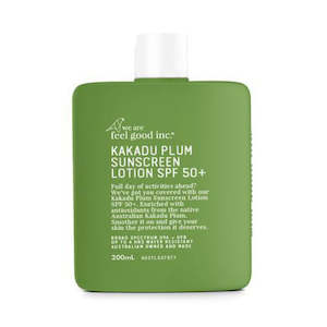 Gift: Feel good sunscreen lotion kakadu plum SPF 50+ 200ml