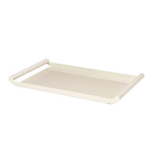 Broste metal tray warm grey