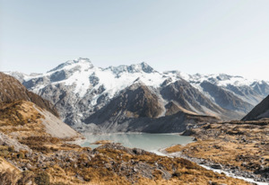 Gift: NZ Hooker Valley Track photographic print