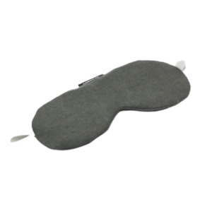 Gift: Linen eye mask charcoal