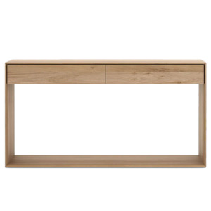 Oak nordic console 160cm