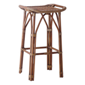 Sika salsa rattan bar stool 79cm antique