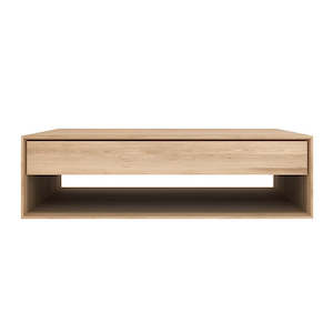 Nordic oak rectangle coffee table 120cm